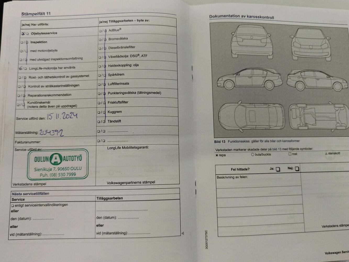 Volkswagen Passat vaihtoauto