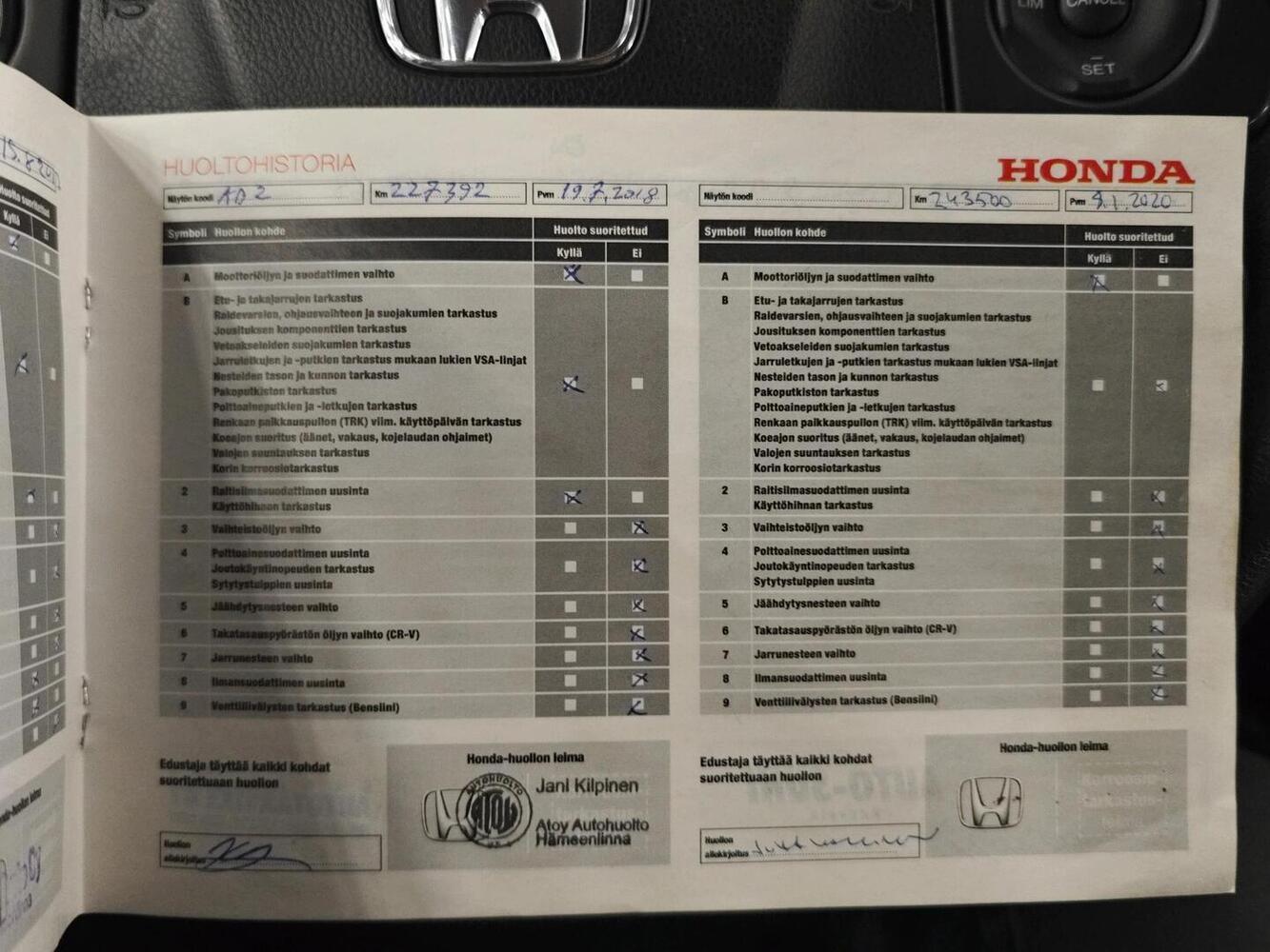 Honda CR-V vaihtoauto
