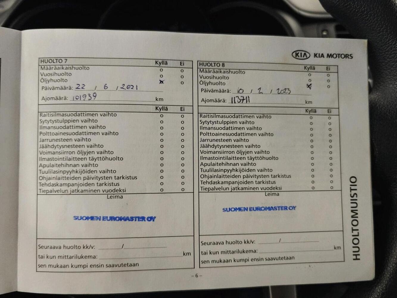 Kia Rio vaihtoauto
