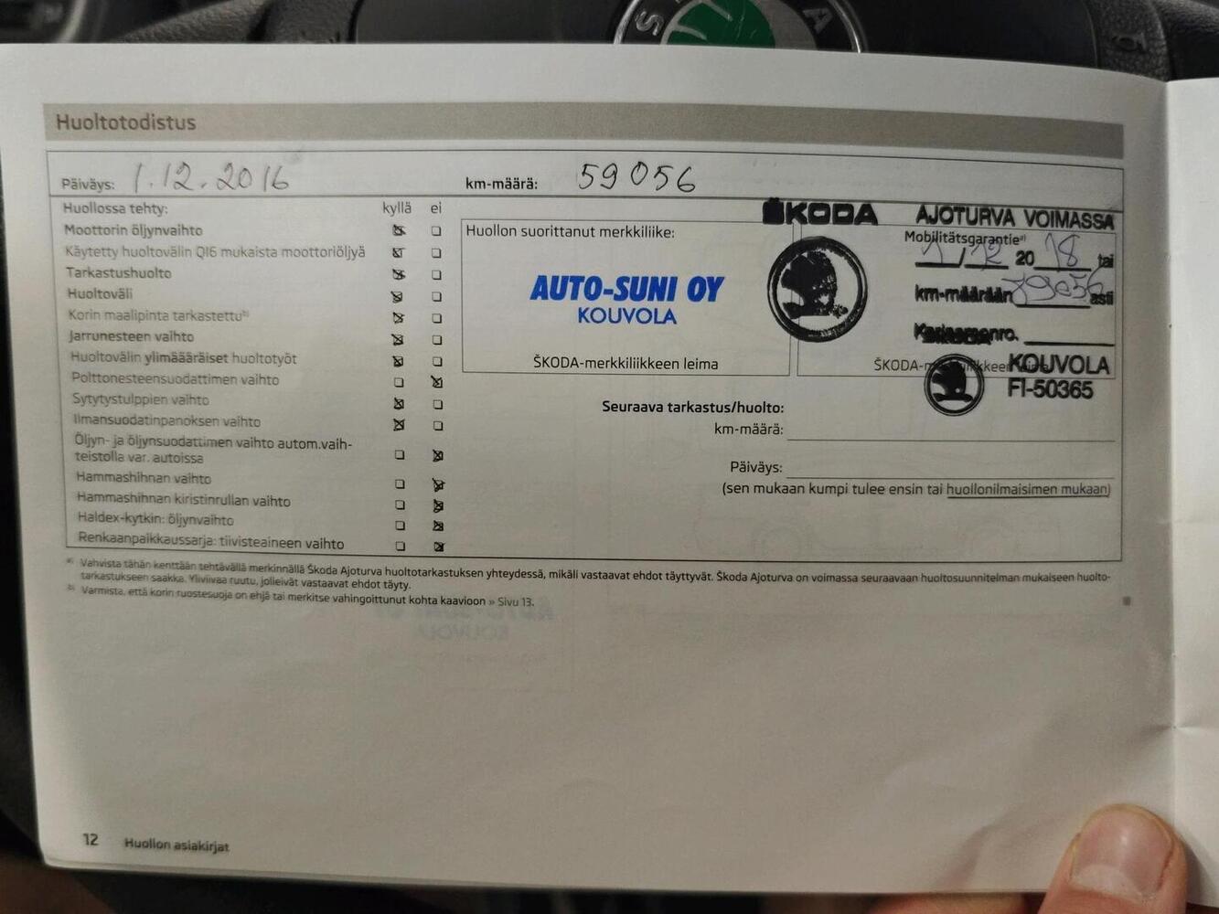 Skoda Fabia vaihtoauto