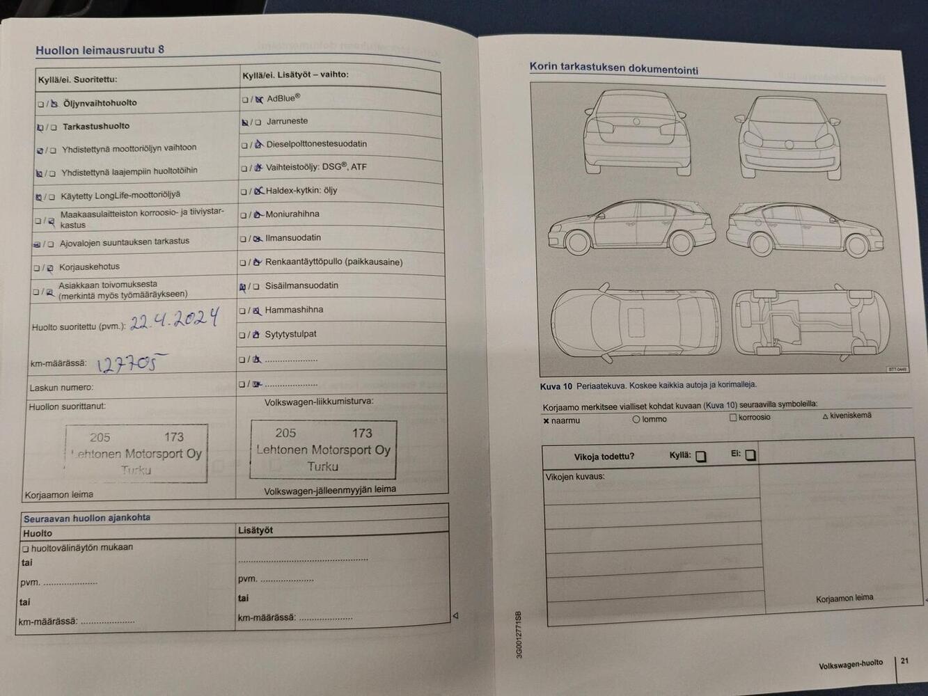 Volkswagen Passat vaihtoauto