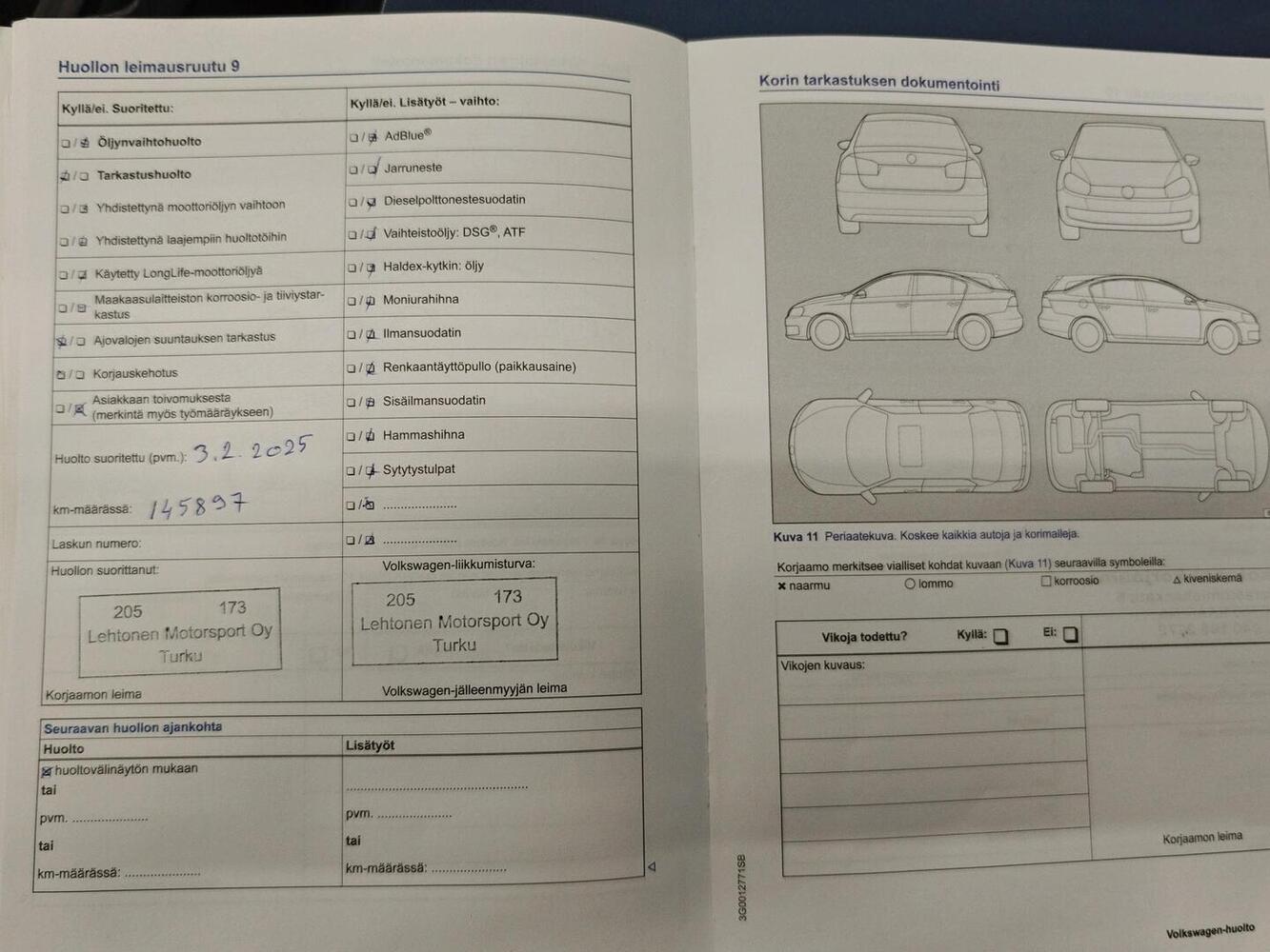 Volkswagen Passat vaihtoauto