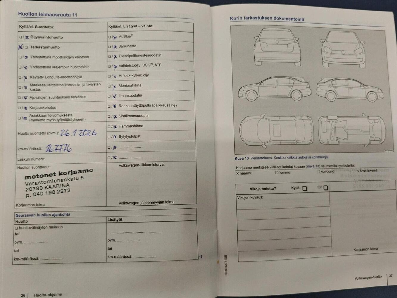 Volkswagen Passat vaihtoauto