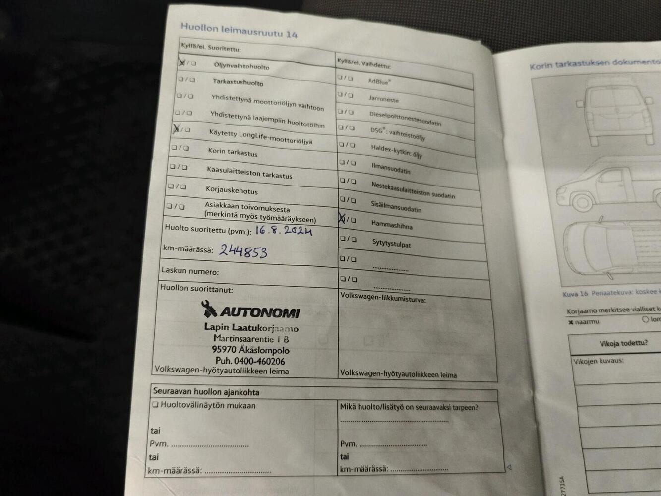 Volkswagen Transporter vaihtoauto