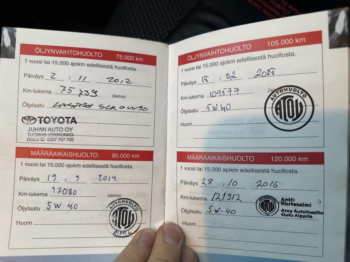 Toyota Avensis vaihtoauto
