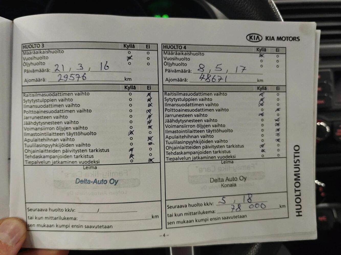 Kia Rio vaihtoauto