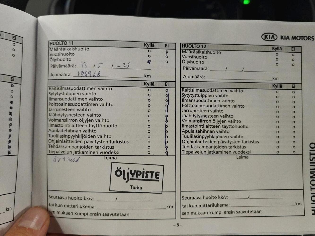 Kia Rio vaihtoauto