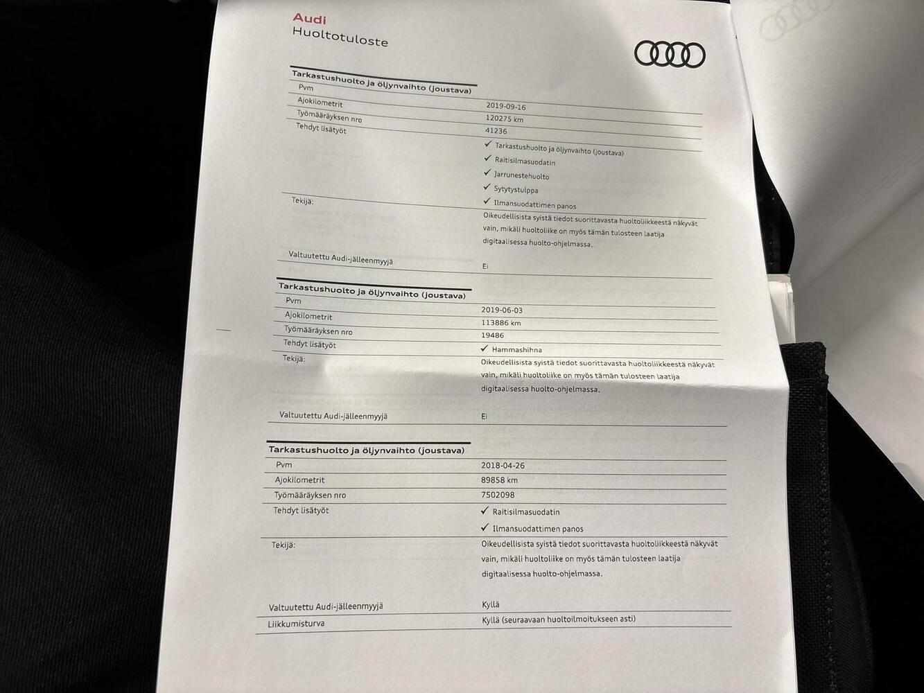 Audi A3 vaihtoauto