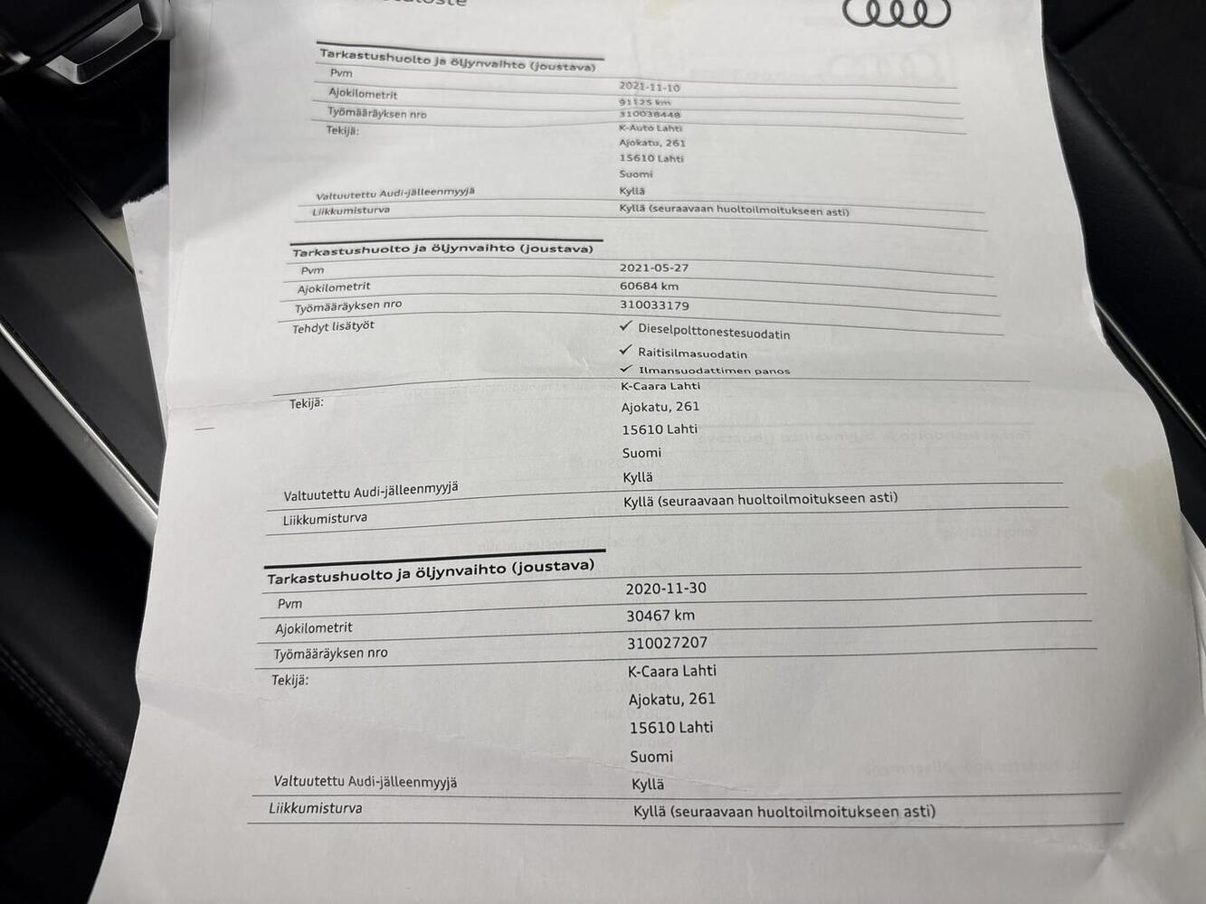 Audi A6 vaihtoauto