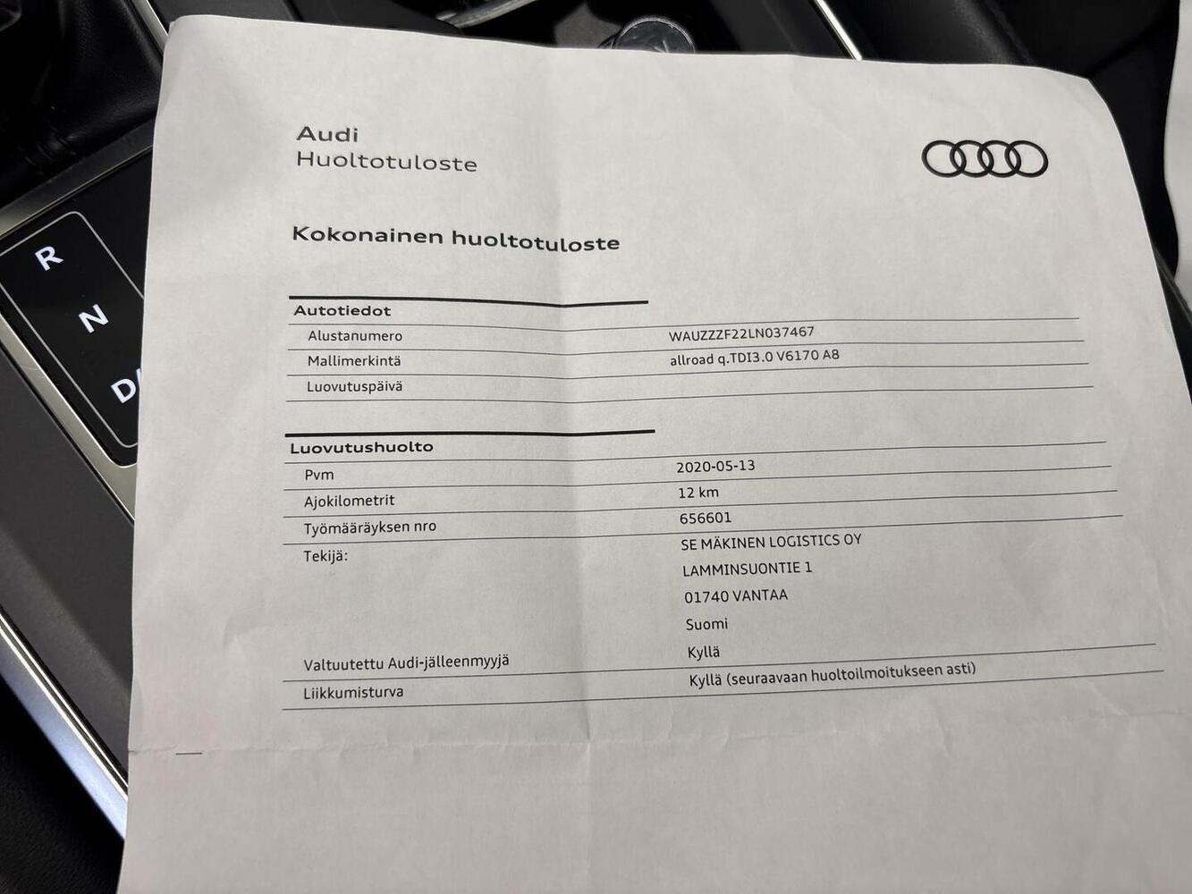 Audi A6 vaihtoauto