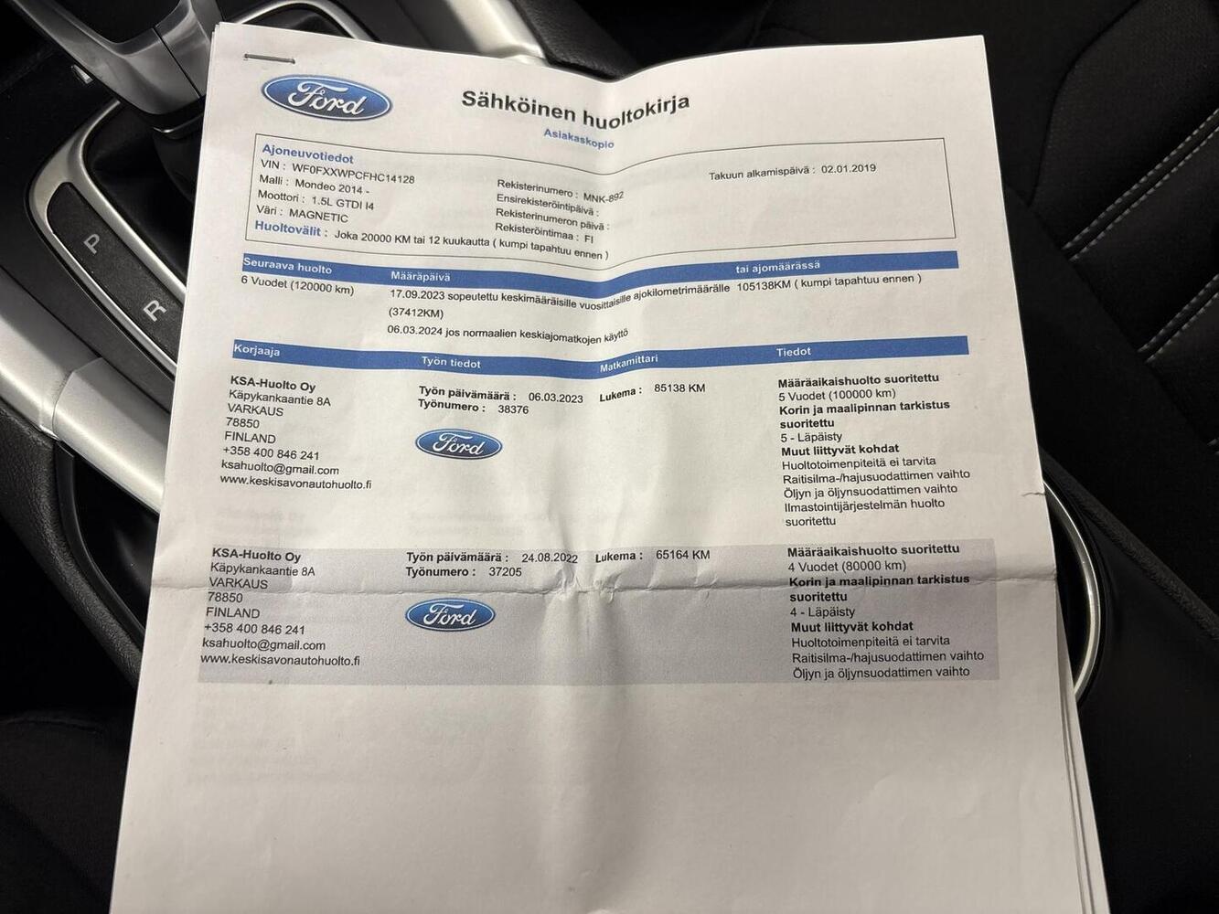 Ford Mondeo vaihtoauto