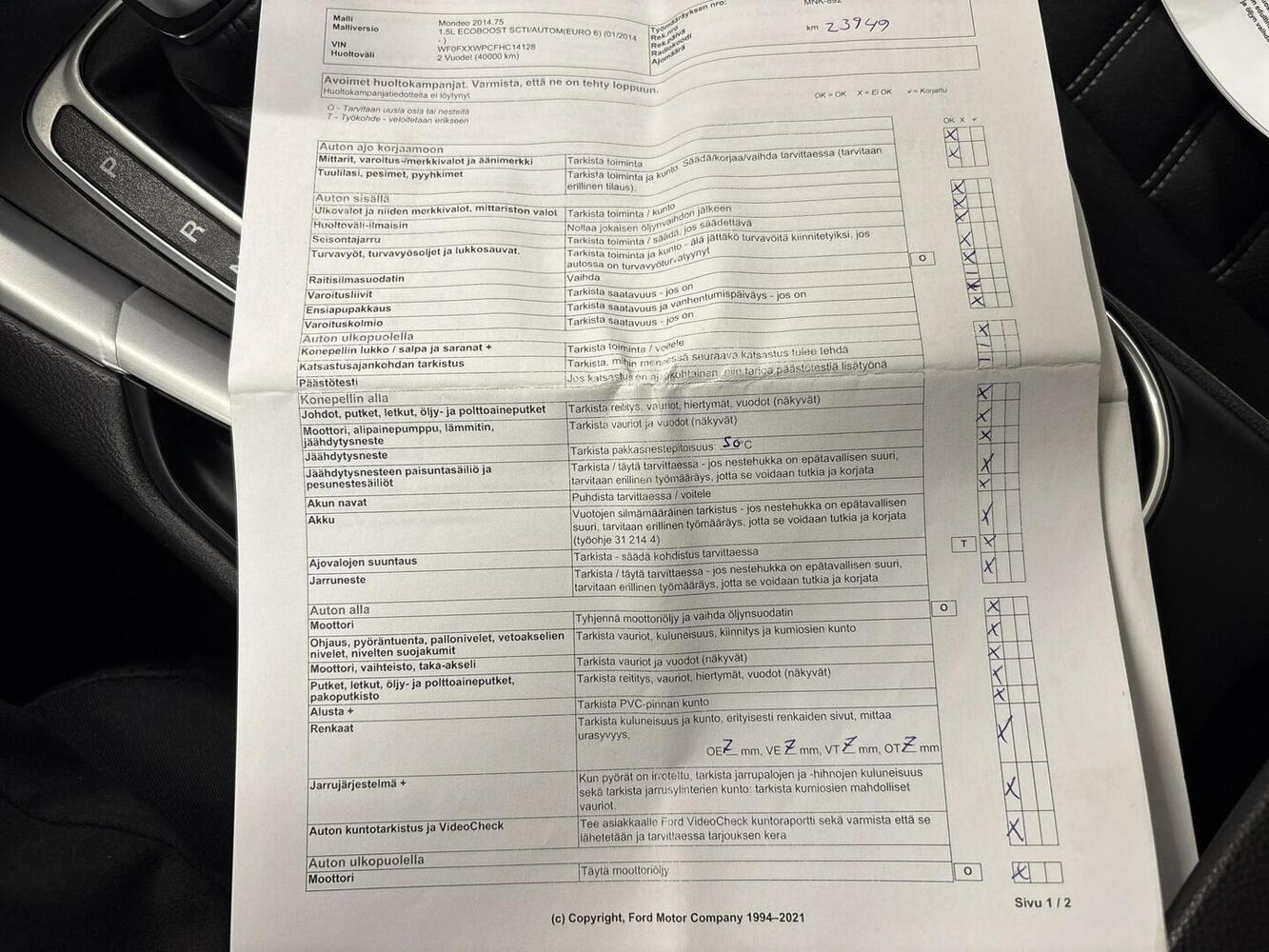 Ford Mondeo vaihtoauto