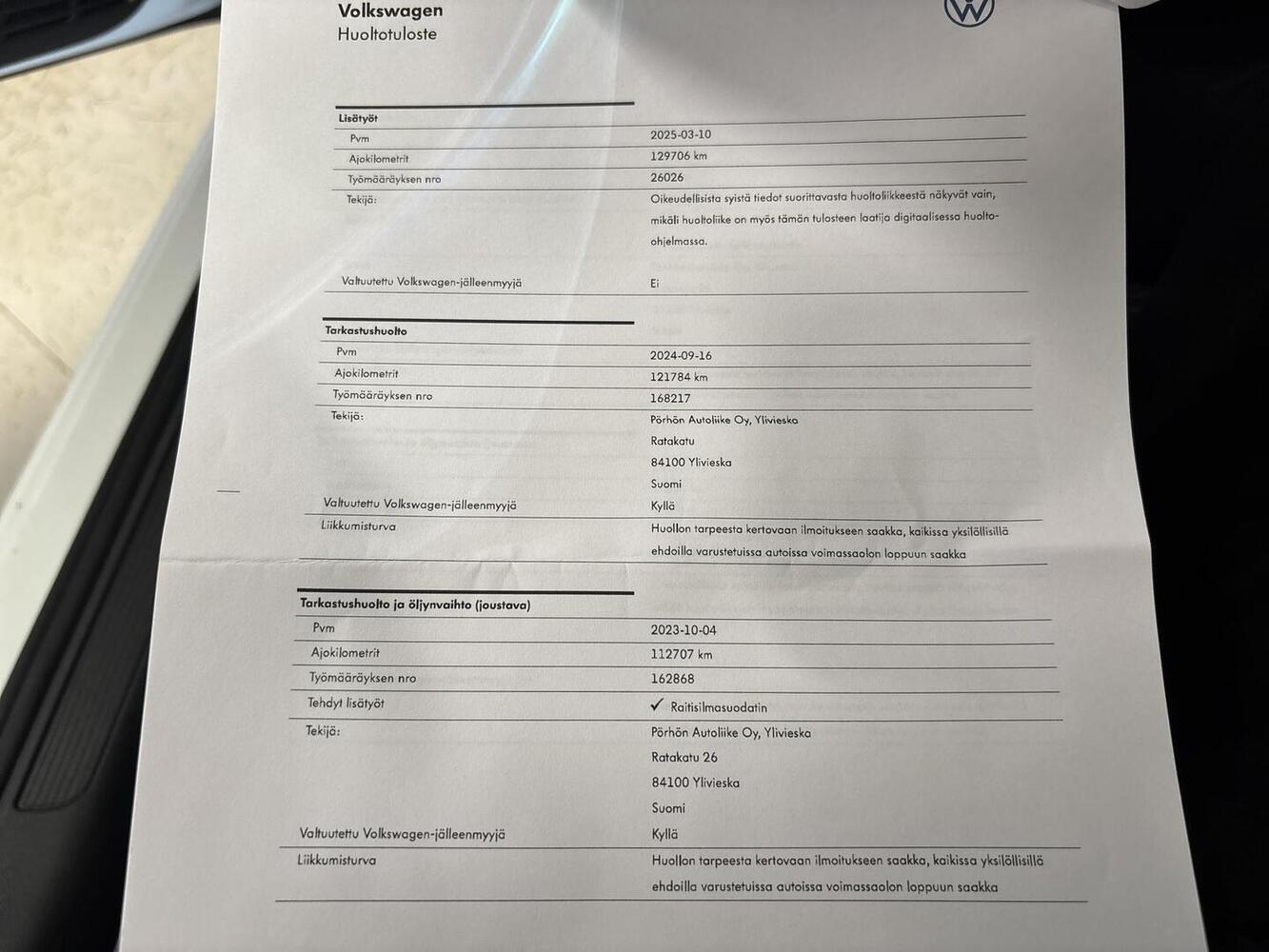 Volkswagen Golf vaihtoauto