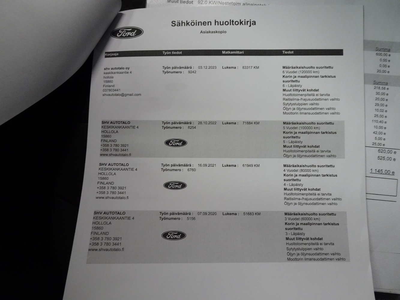 Ford Focus vaihtoauto