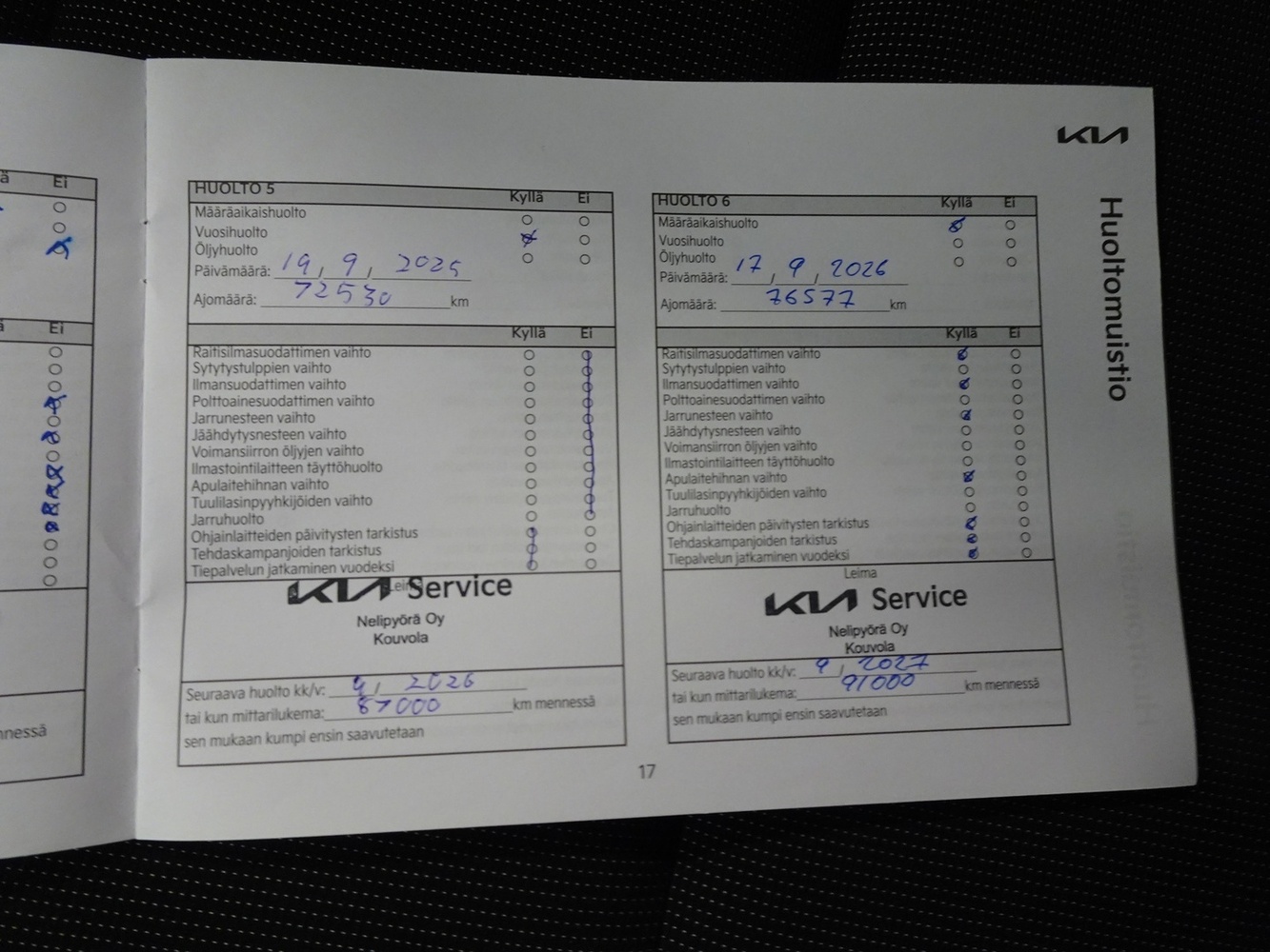 Kia Rio vaihtoauto