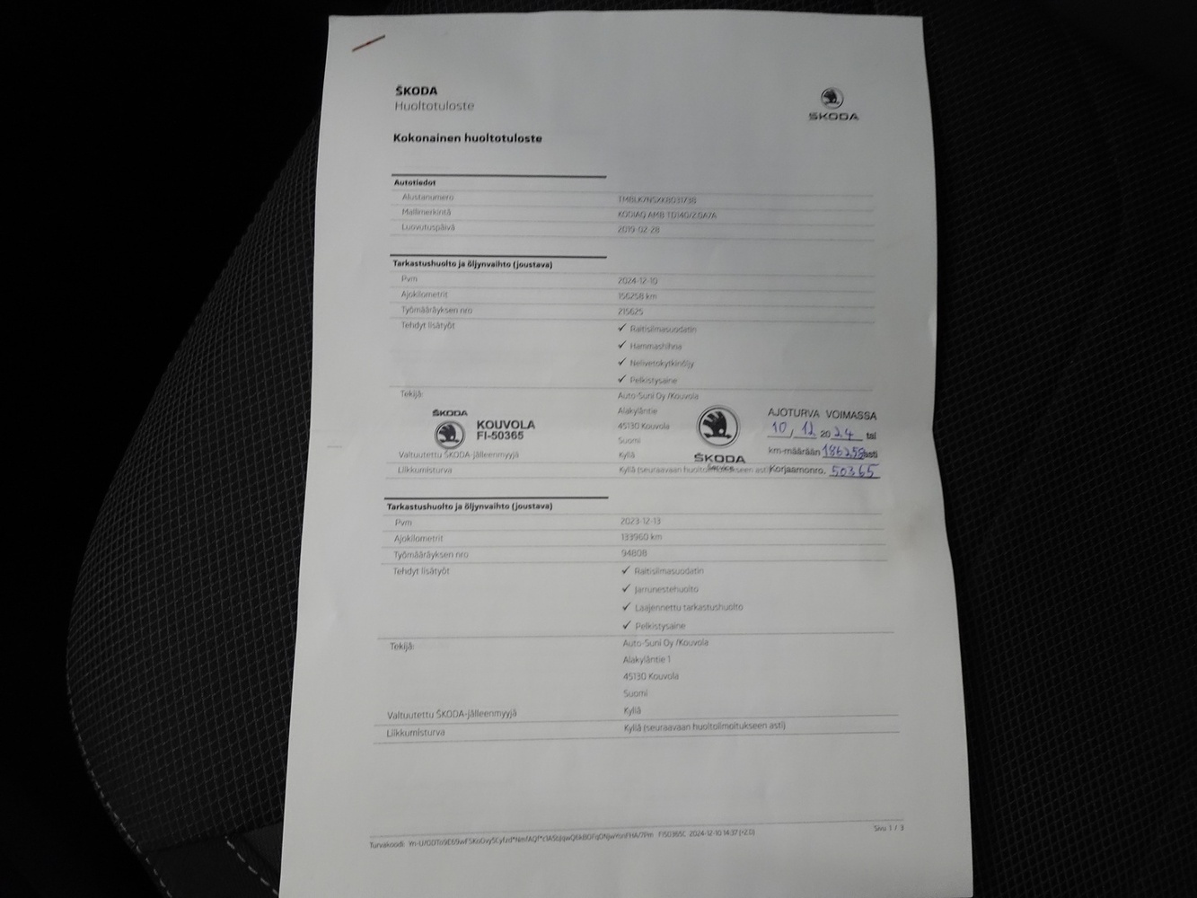 Skoda Kodiaq vaihtoauto