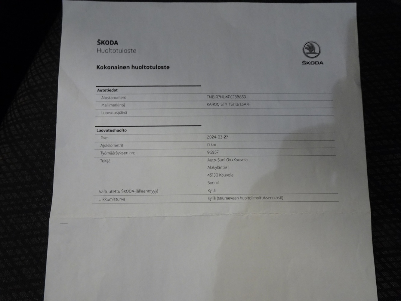 Skoda Karoq vaihtoauto