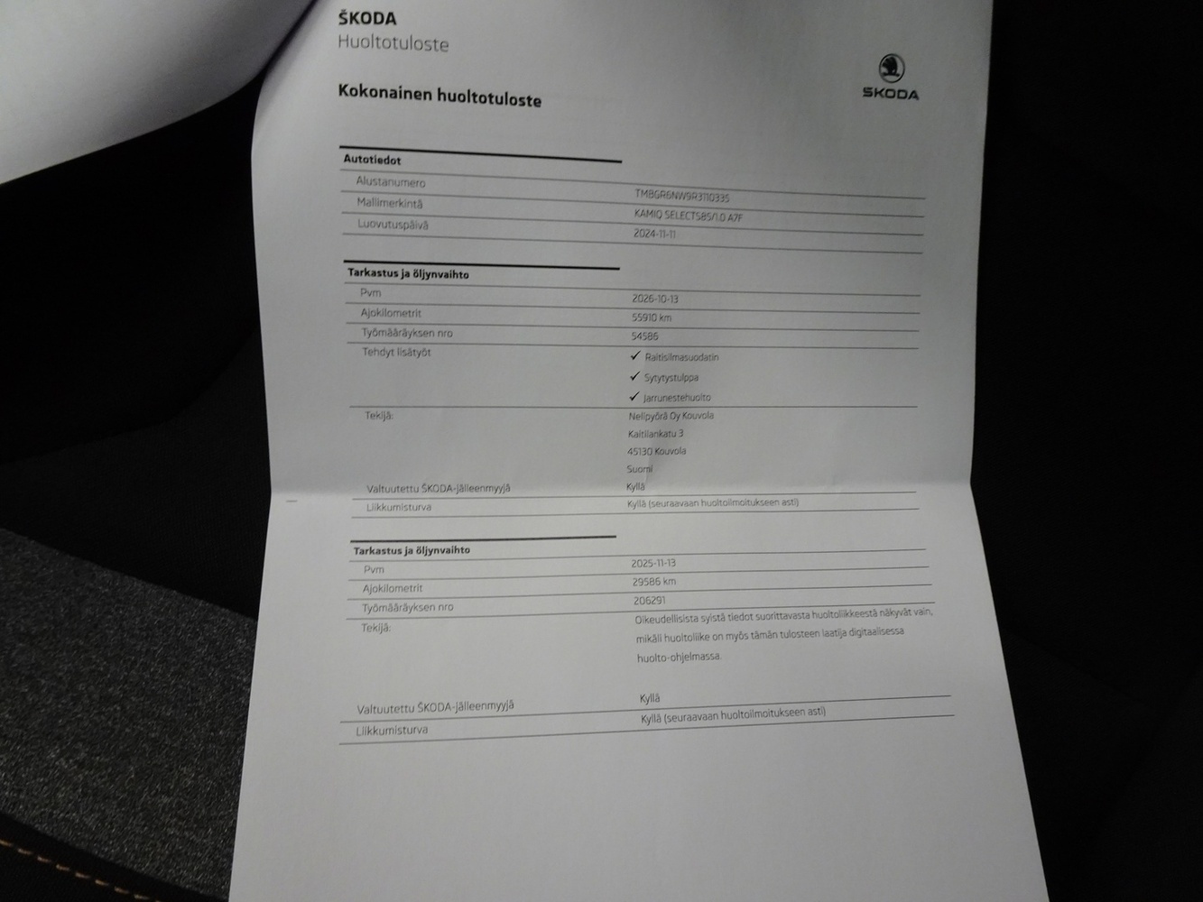 Skoda Kamiq vaihtoauto