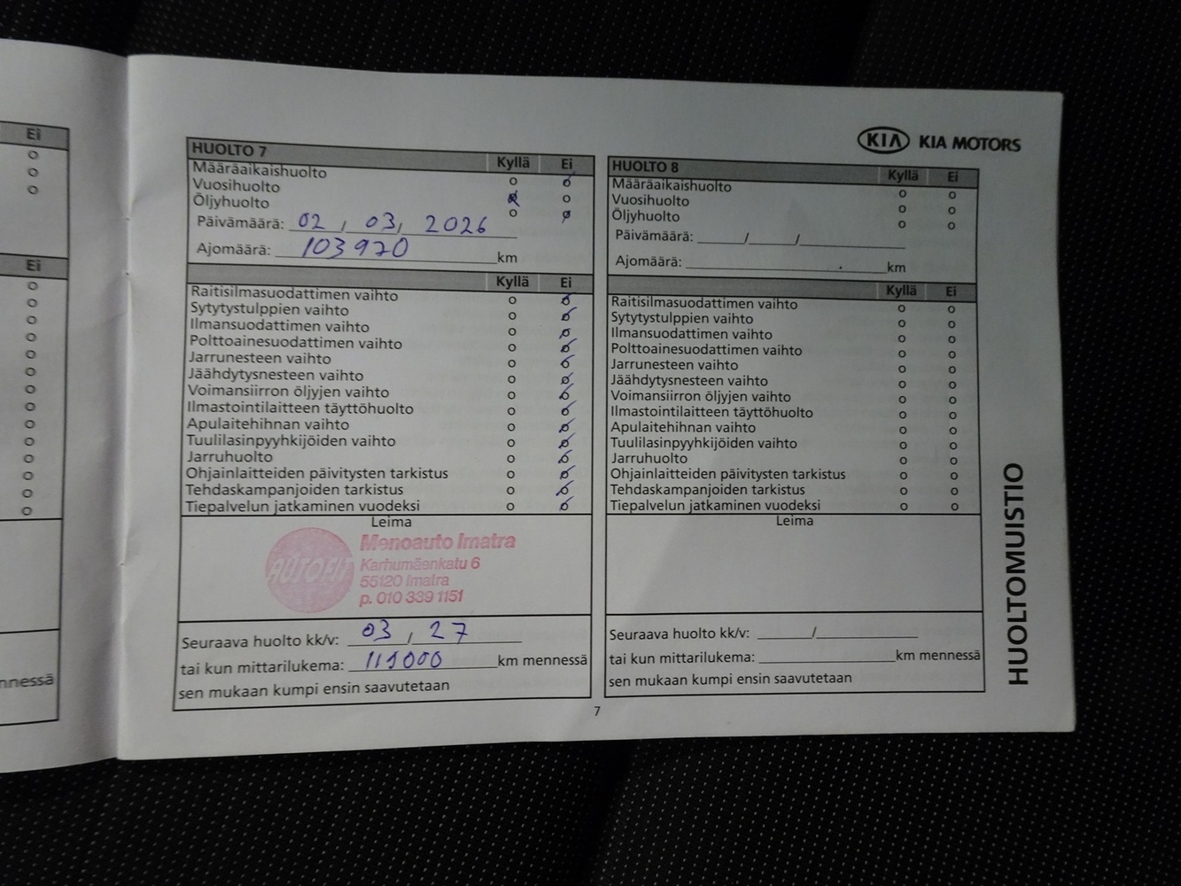 Kia Stonic vaihtoauto