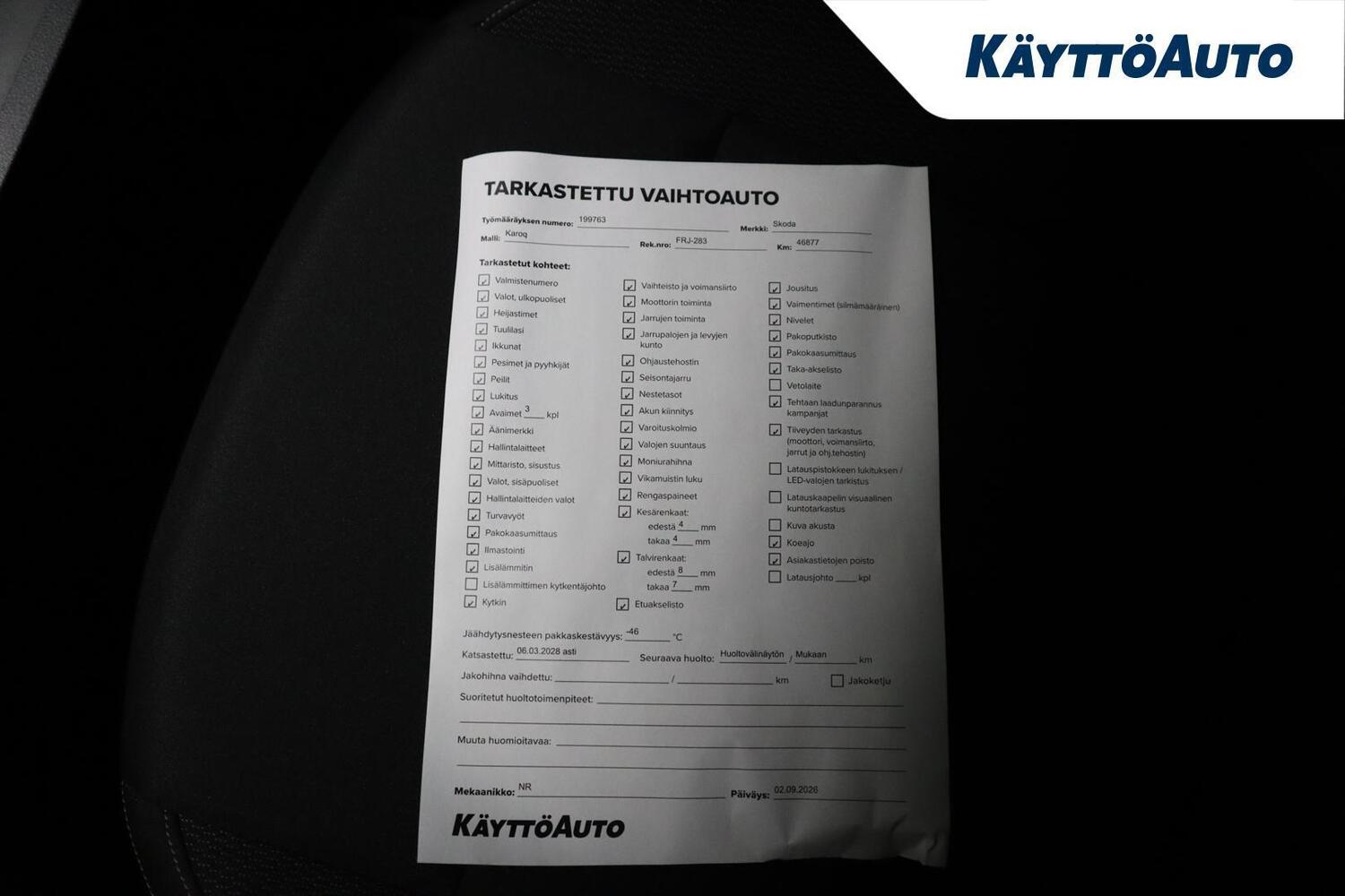 Skoda Karoq vaihtoauto