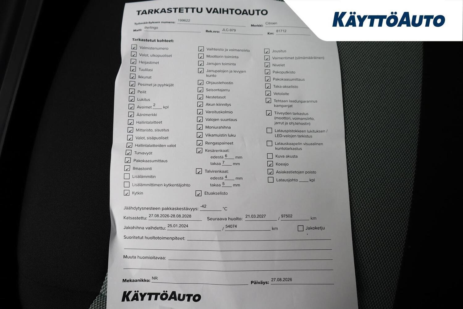 Citroën Berlingo vaihtoauto