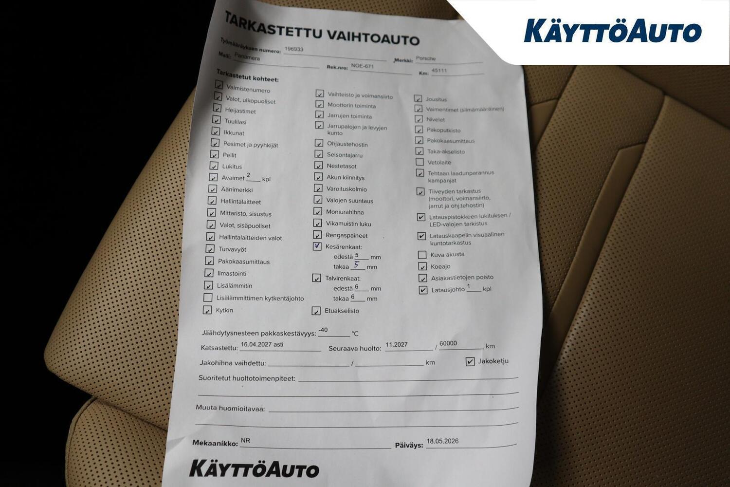 Porsche Panamera vaihtoauto