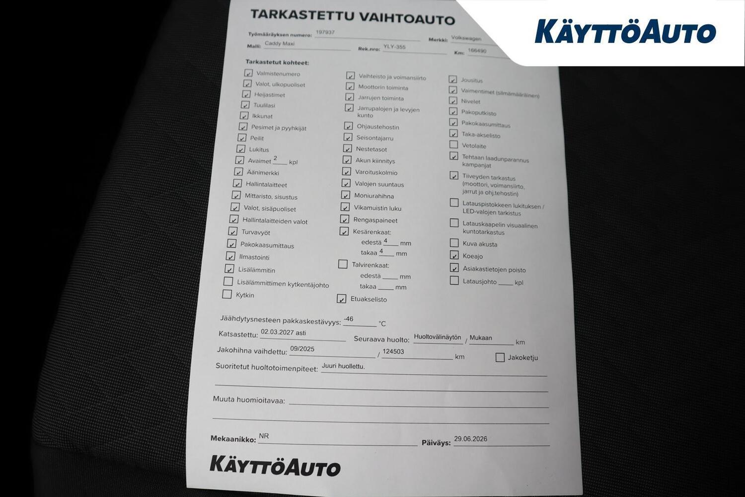 Volkswagen Caddy Maxi vaihtoauto