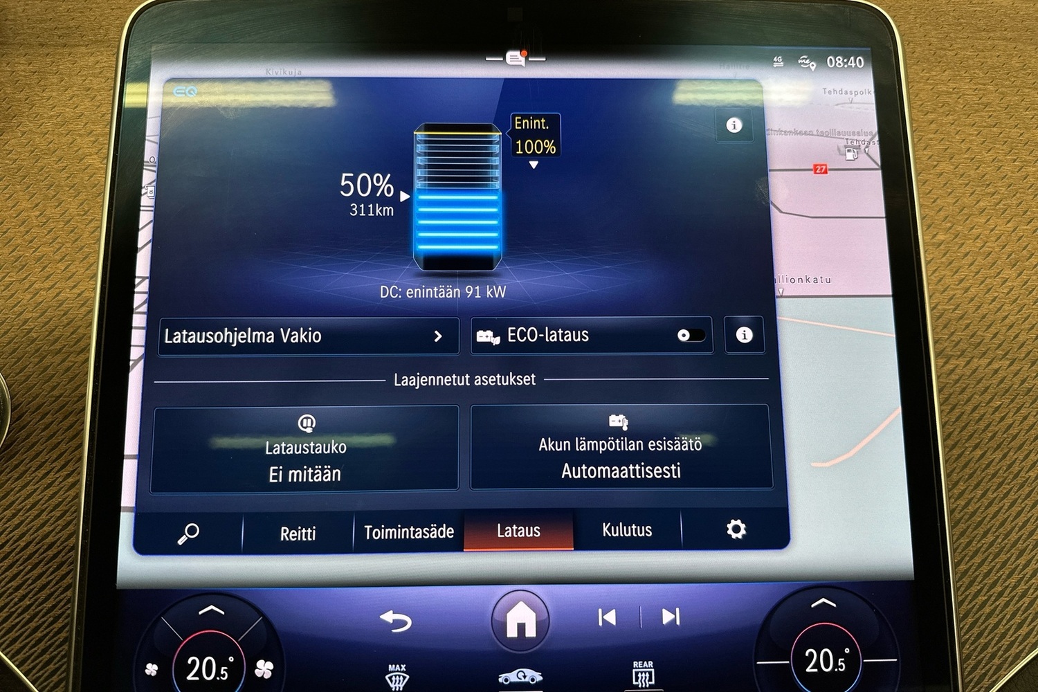 Mercedes-Benz EQE vaihtoauto