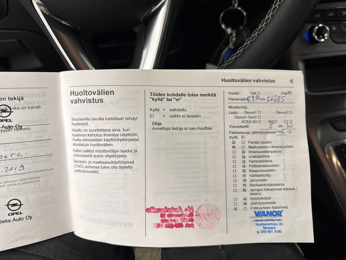 Opel Astra vaihtoauto