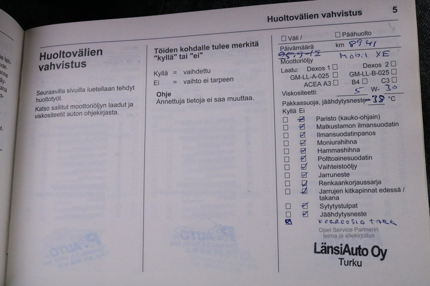 Opel Astra vaihtoauto