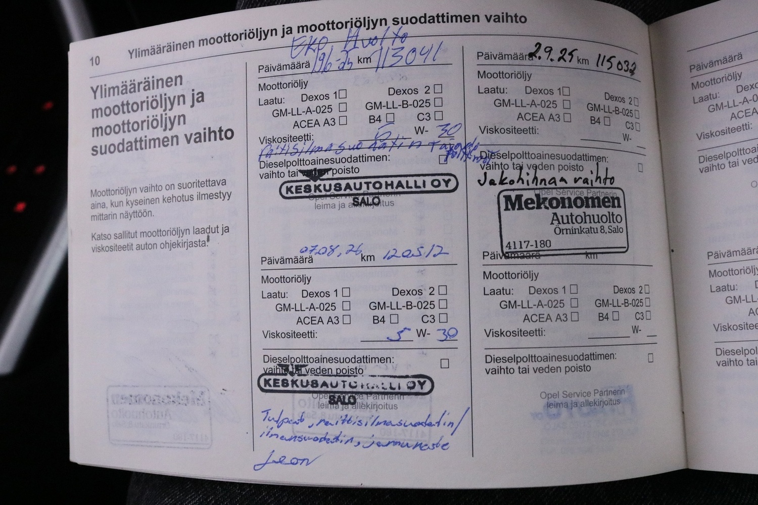 Opel Astra vaihtoauto