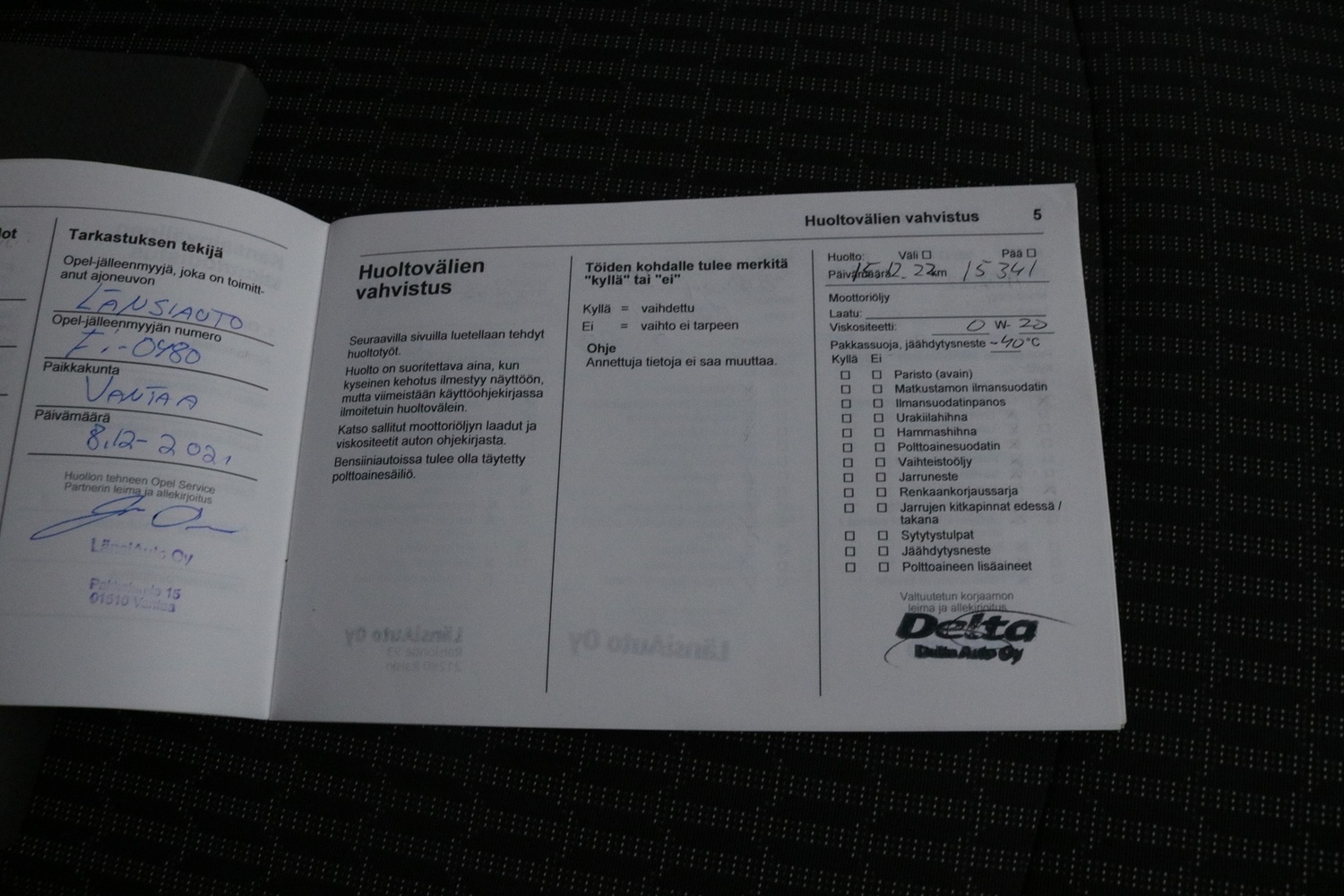Opel Astra vaihtoauto