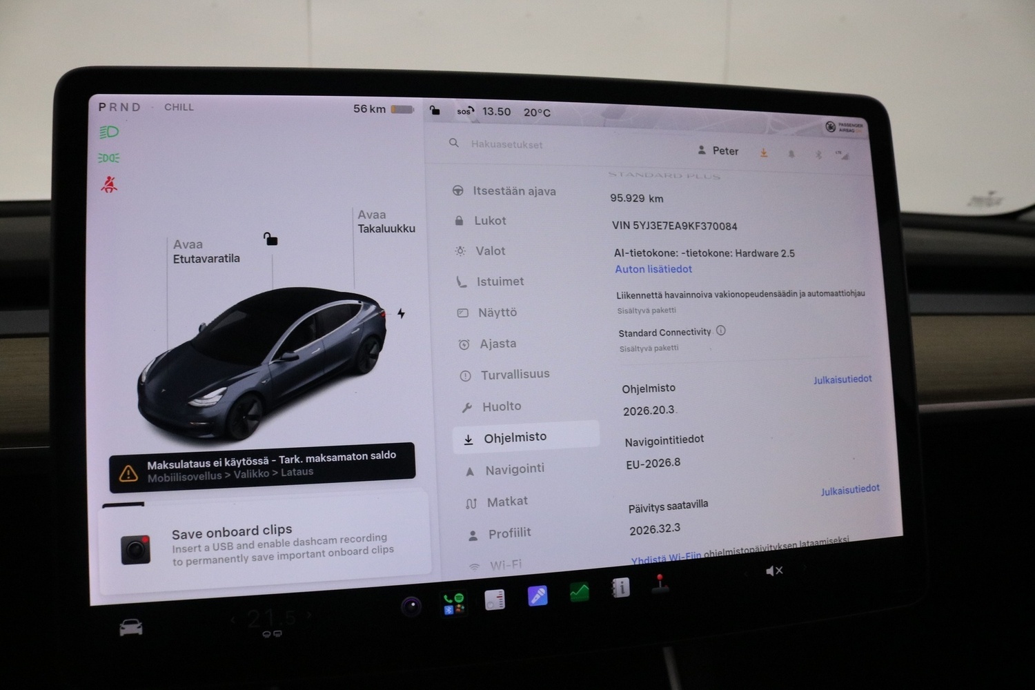 Tesla Model 3 vaihtoauto