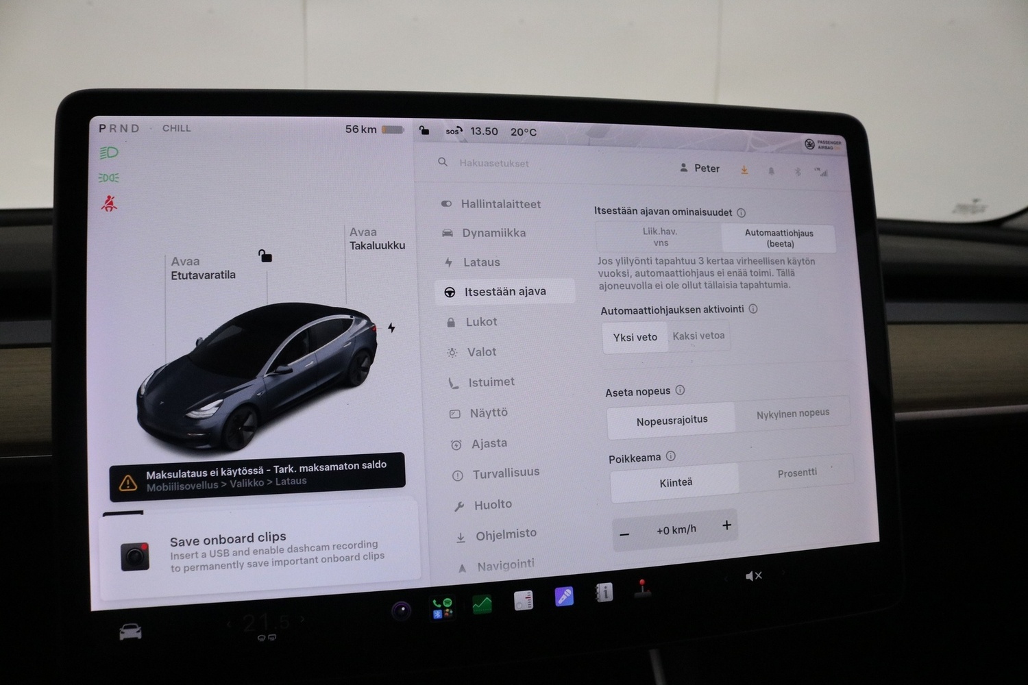 Tesla Model 3 vaihtoauto