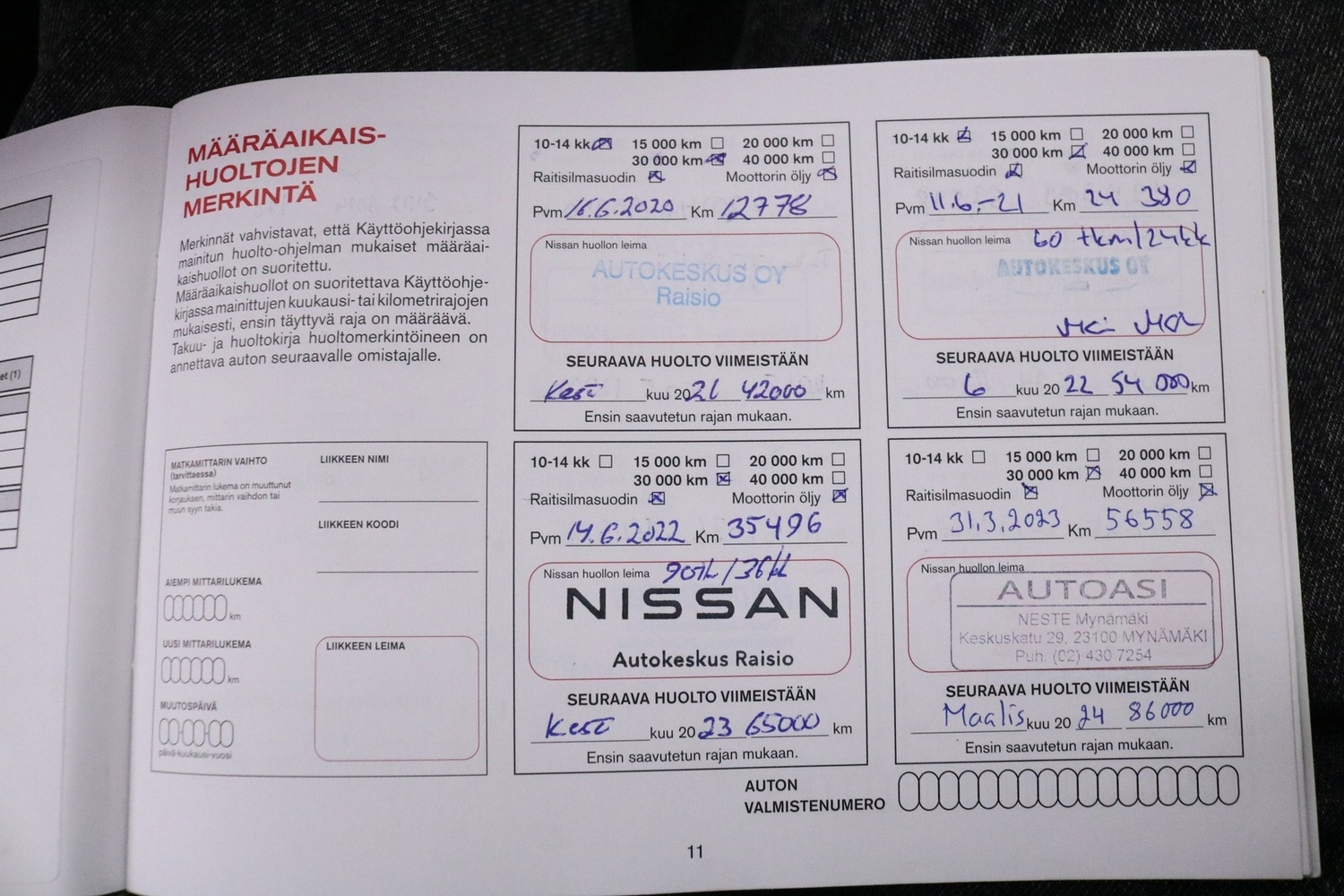 Nissan Qashqai vaihtoauto
