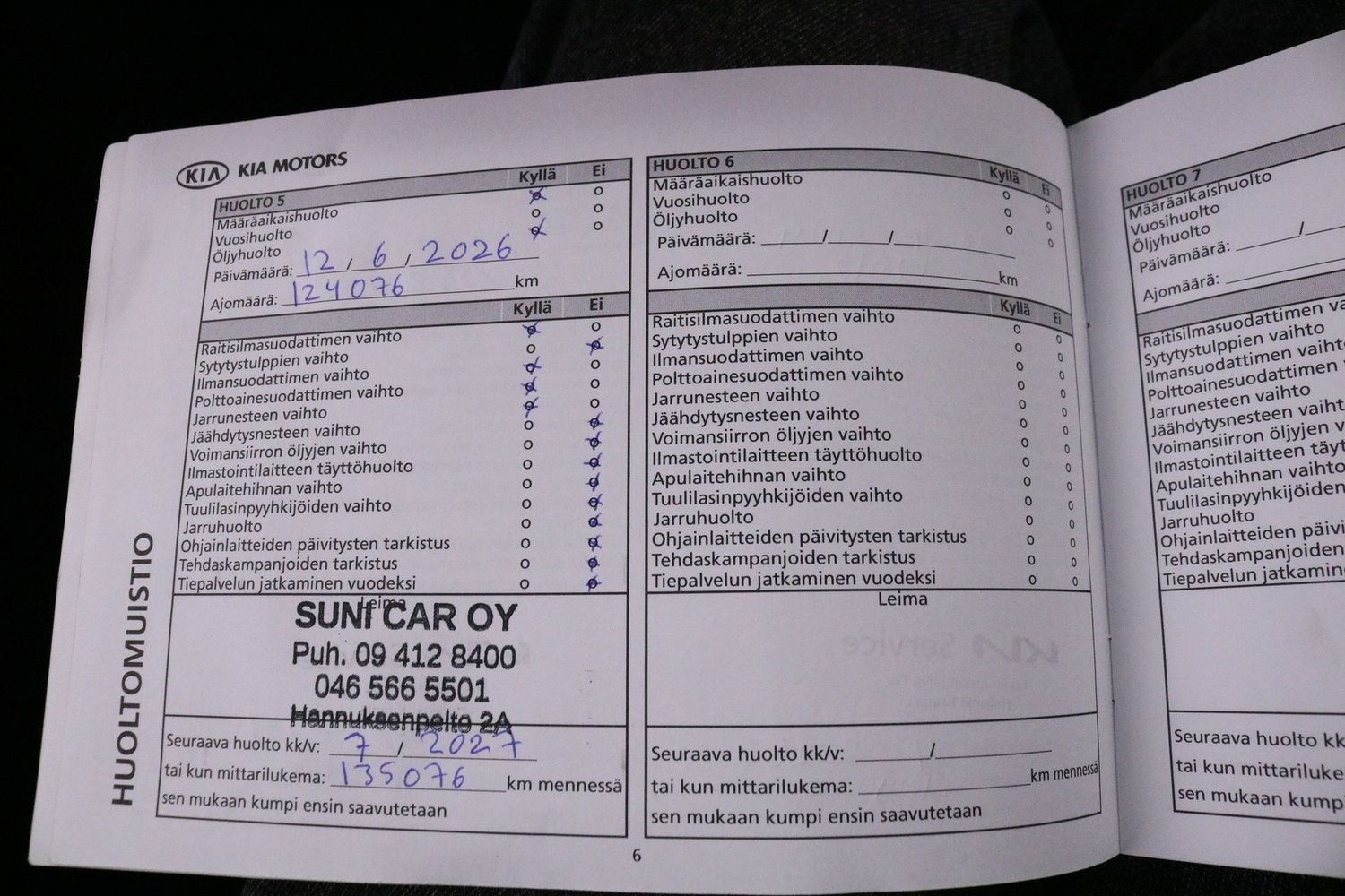 Kia Carens vaihtoauto