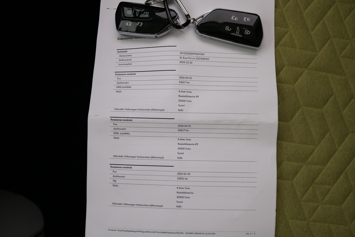 Volkswagen ID. Buzz vaihtoauto