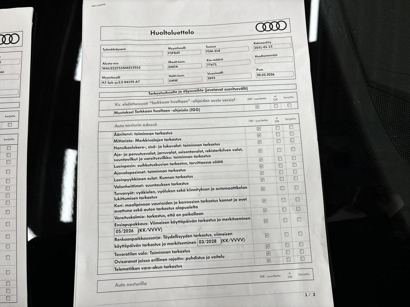 Audi A5 vaihtoauto