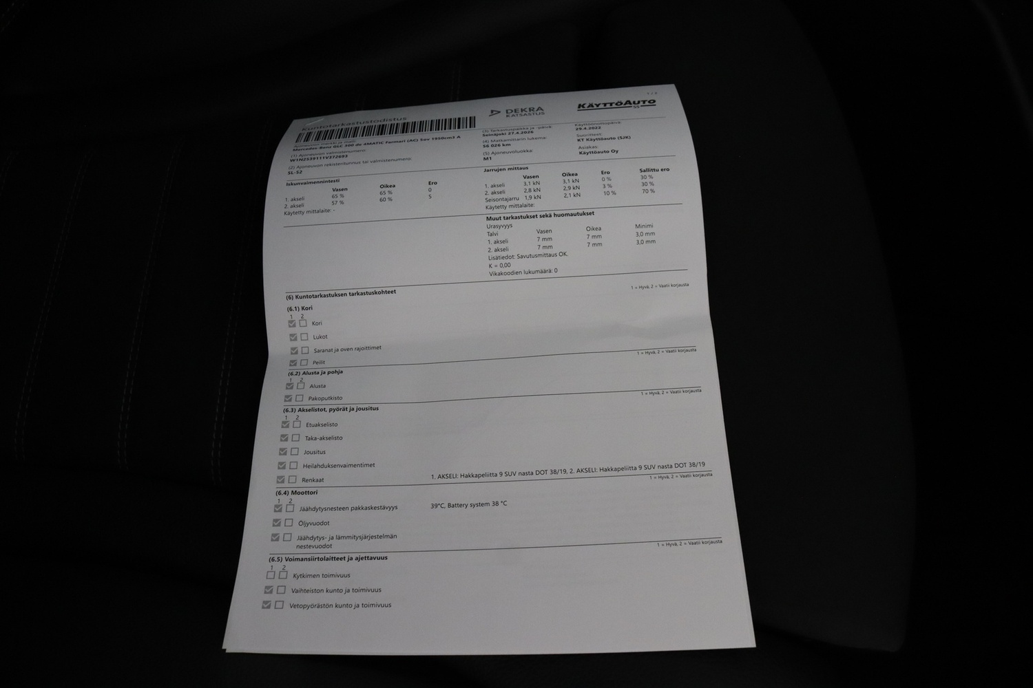Mercedes-Benz GLC vaihtoauto