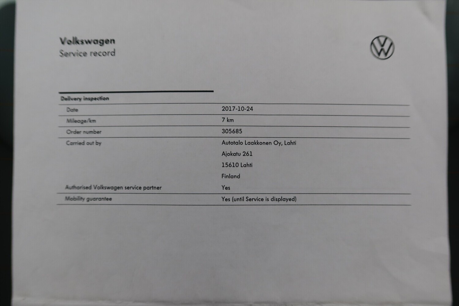 Volkswagen Golf Sportsvan vaihtoauto