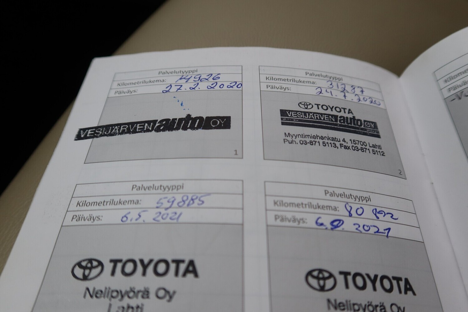 Toyota Camry vaihtoauto