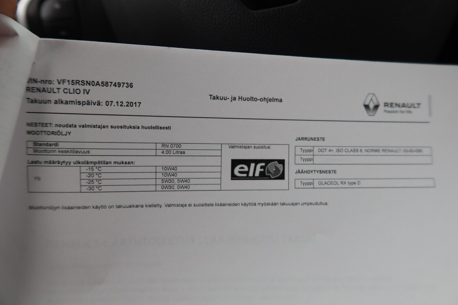 Renault Clio vaihtoauto