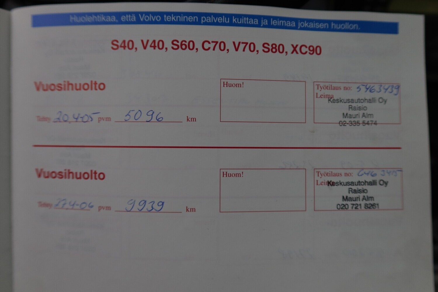 Volvo S40 vaihtoauto
