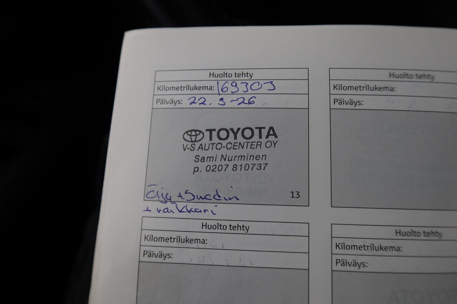 Toyota Avensis vaihtoauto
