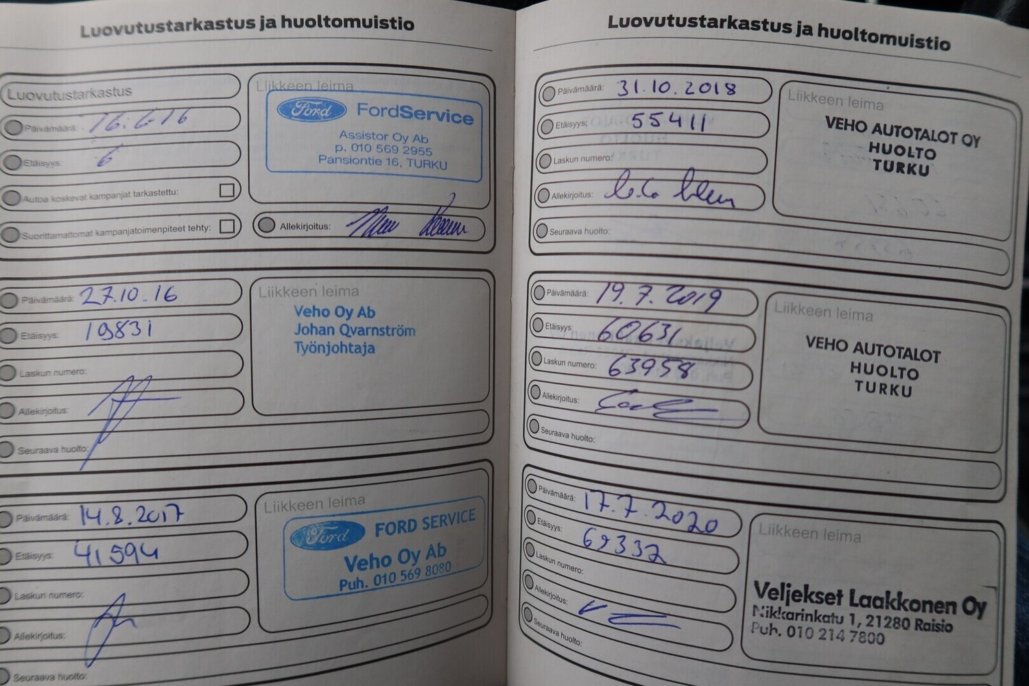 Ford Fiesta vaihtoauto