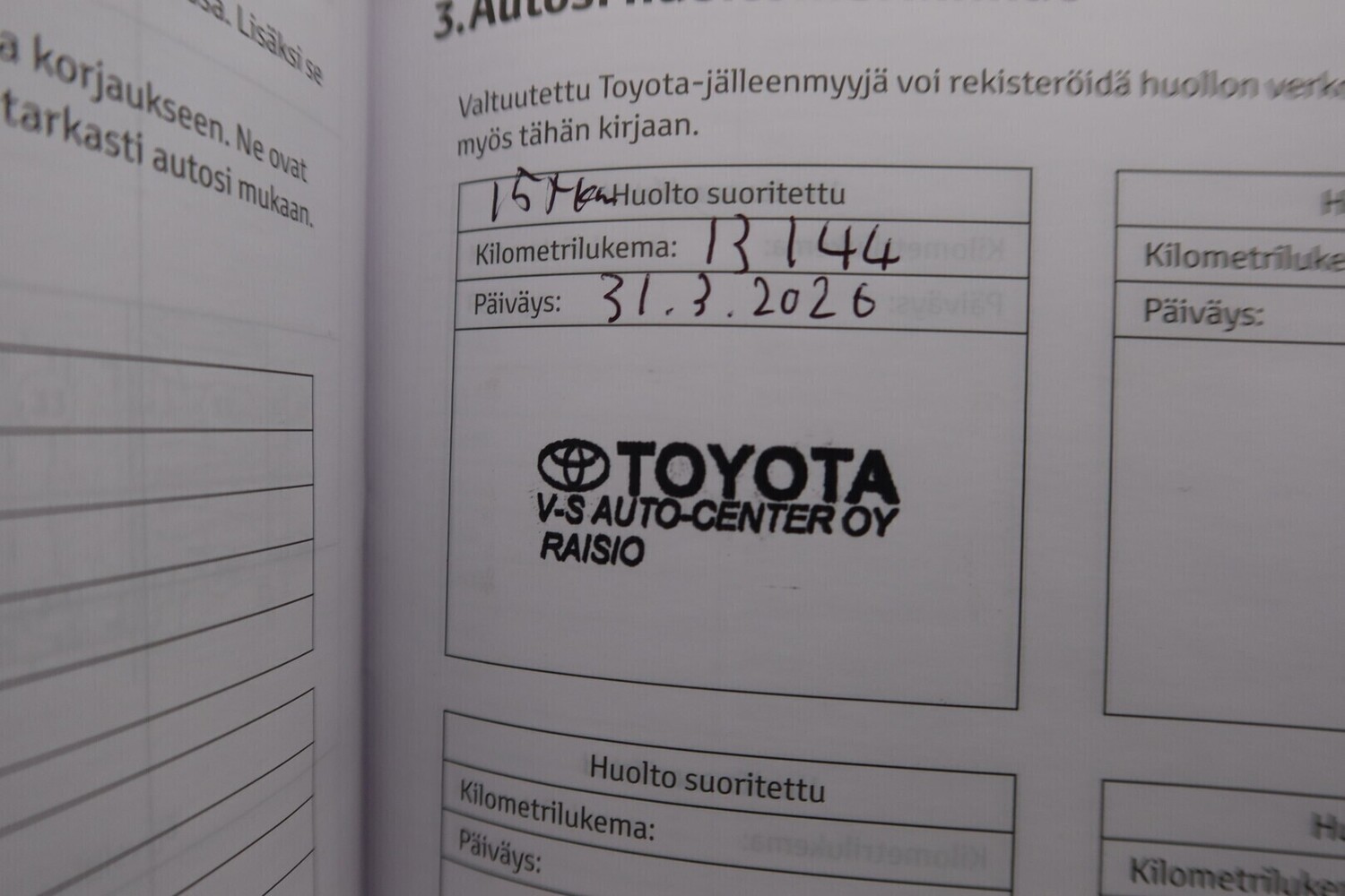 Toyota Yaris vaihtoauto