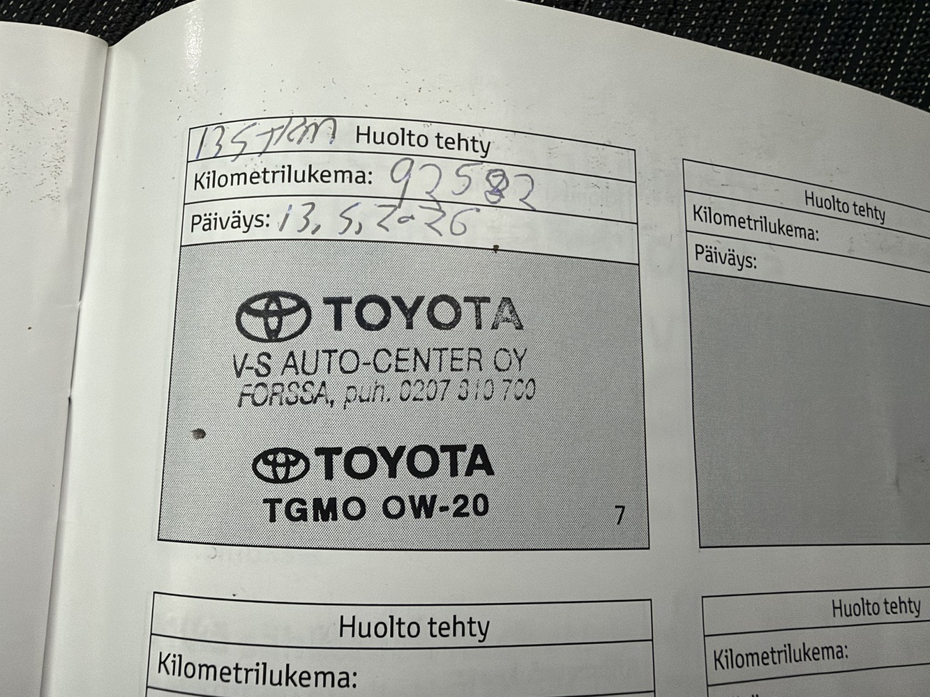 Toyota Avensis vaihtoauto