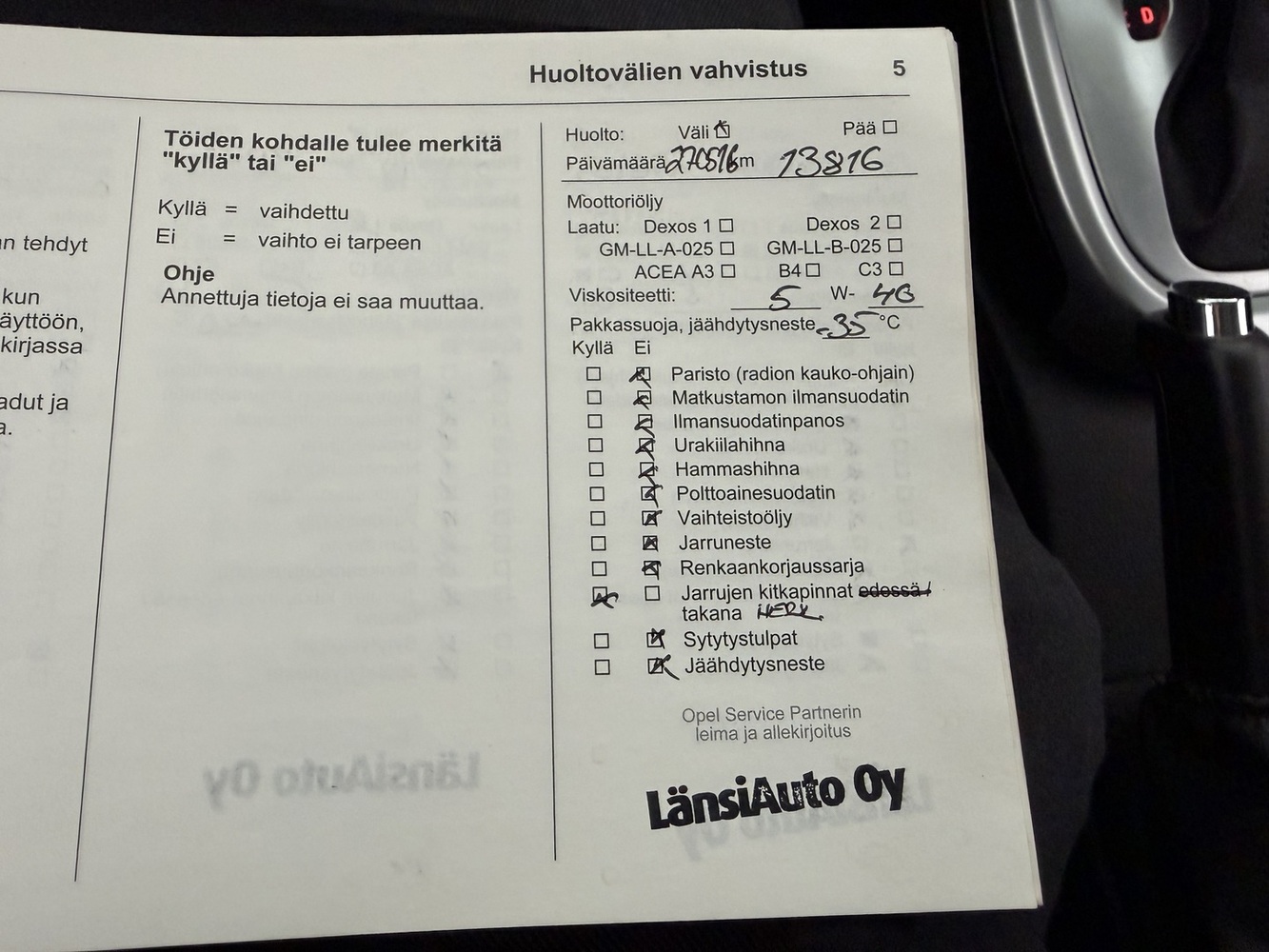Opel Astra vaihtoauto