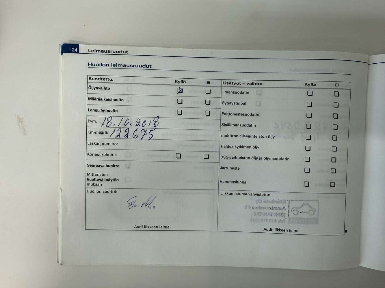 Audi A4 vaihtoauto