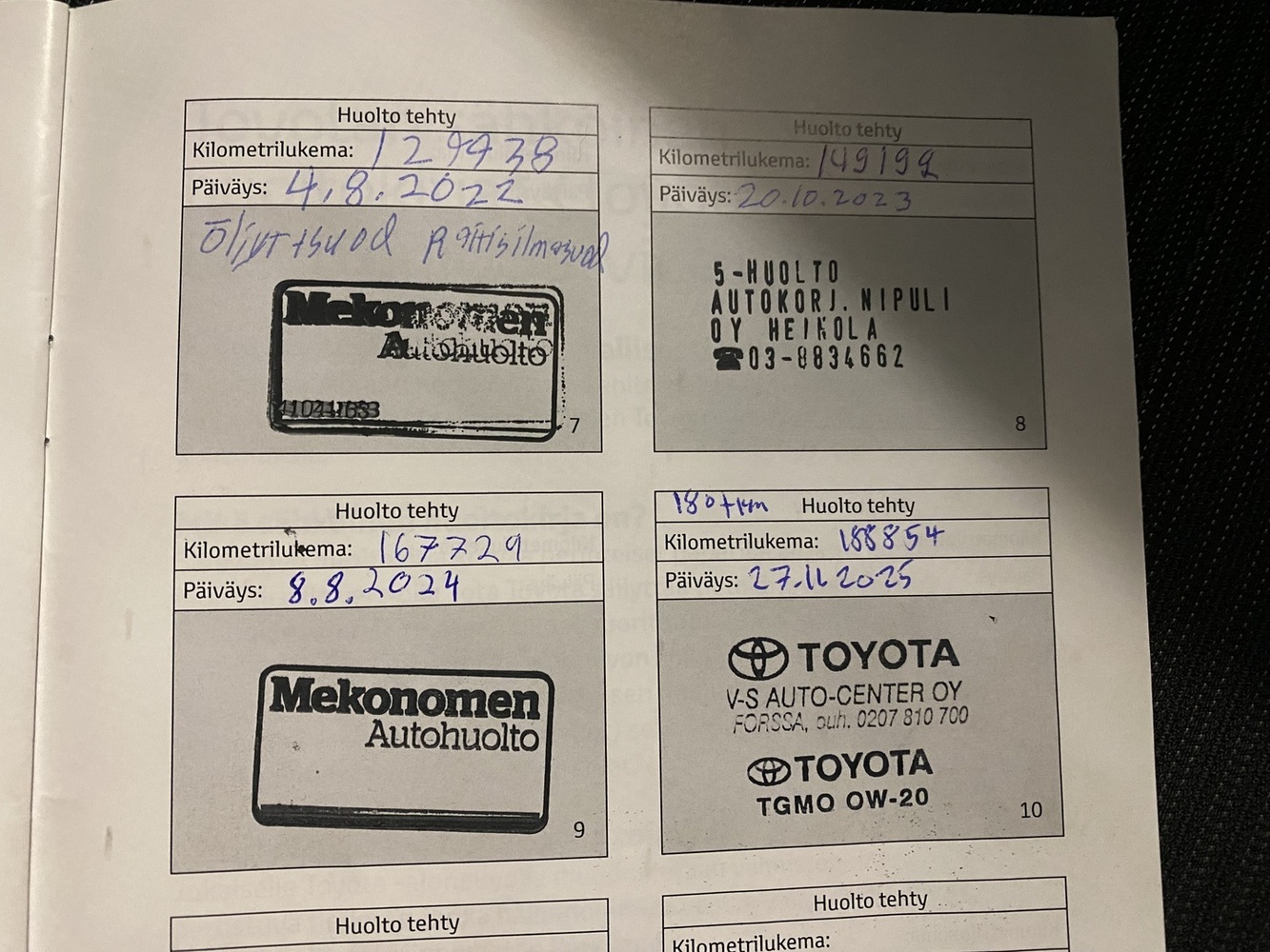 Toyota Avensis vaihtoauto